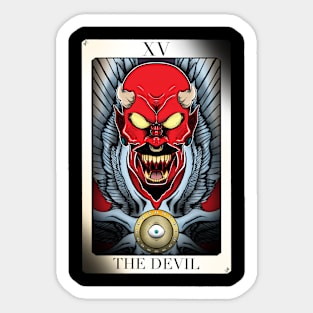 The Devil XV Sticker